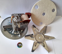 Afbeelding in Gallery-weergave laden, MOTOR HORNO COMPLETO 55W 230V 50Hz Ø150mm