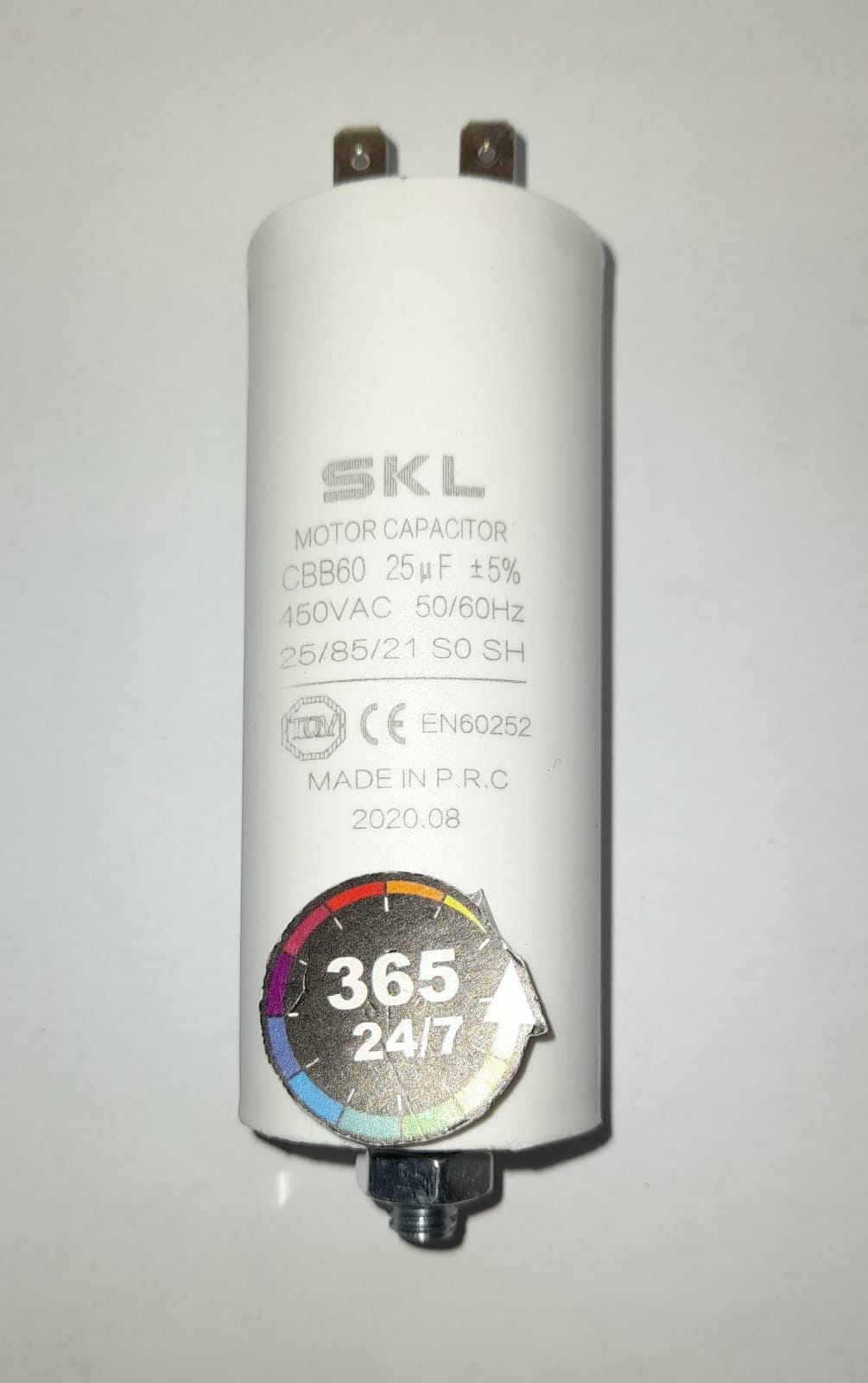 CONDENSADOR 25µF 450V