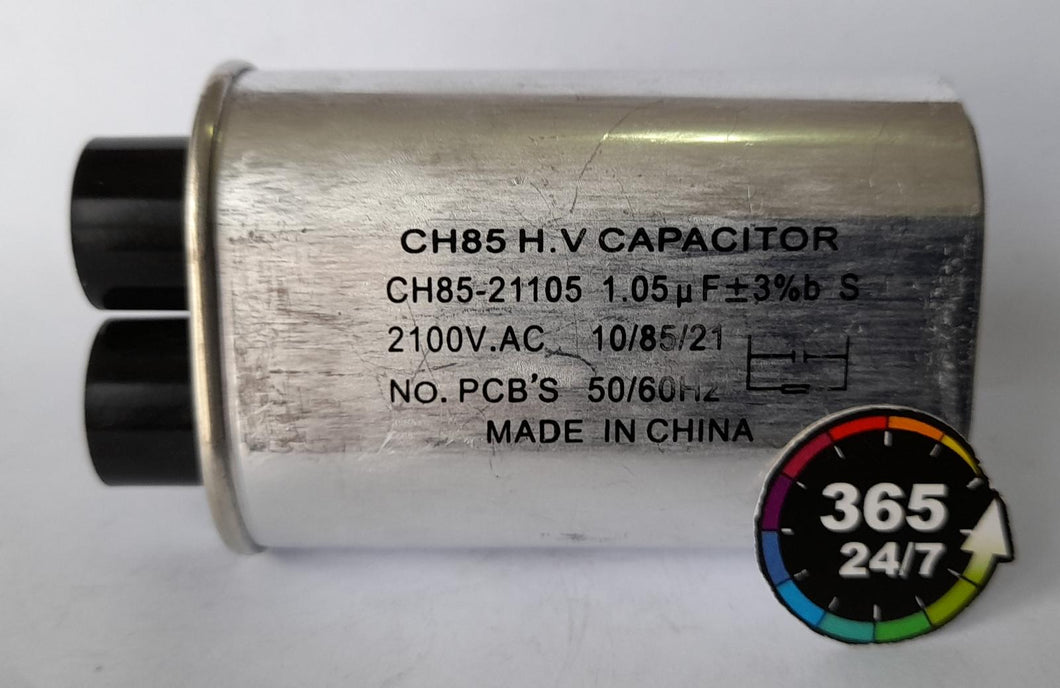 CONDENSADOR MICROONDA 1.05µF 2100V TIPO CH85-21105