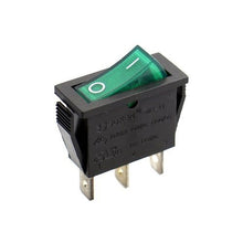 Load image into Gallery viewer, INTERRUPTOR VERDE LUMINOSO ON-OFF 16A 230V 11x30mm
