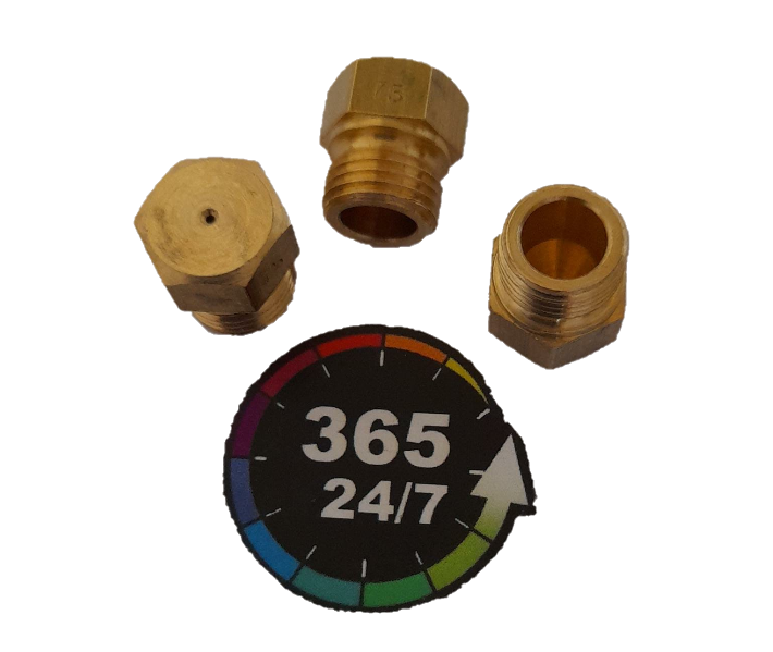 INYECTOR/BOQUILLA Ø 0.75mm M10x1 EC 11 GAS