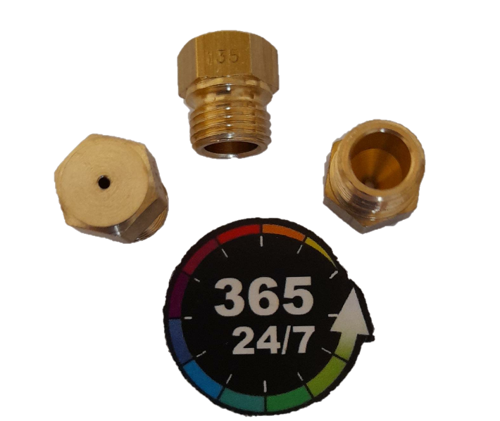INYECTOR/BOQUILLA Ø 1.35mm M10x1 EC 11 GAS