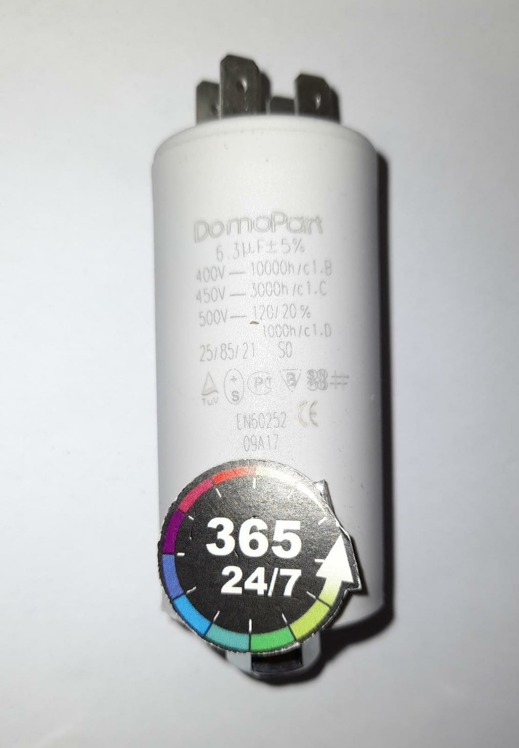 CONDENSADOR 6.3µF 450V