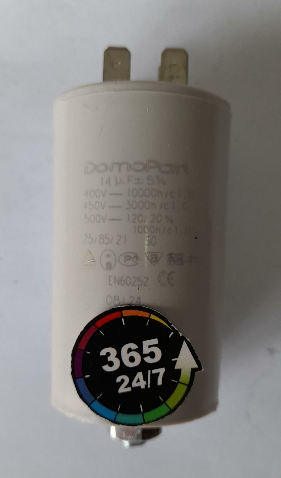 CONDENSADOR 14µF 450V