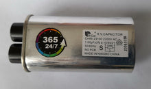 Cargar imagen en el visor de la galería, CONDENSADOR MICROONDAS 1µF 2100V TIPO CH85-23100

