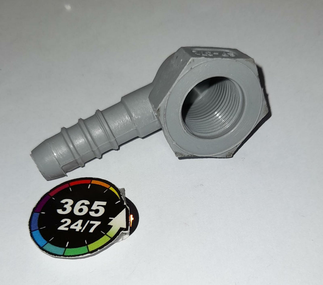 RACOR CODO LAVADO, ELECTTROBAR