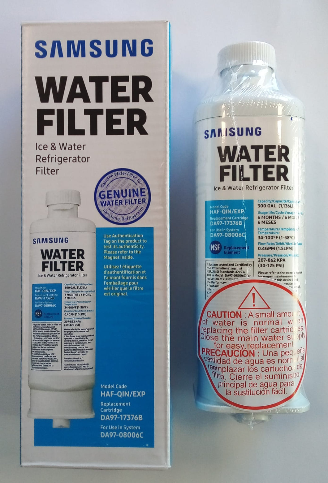 FILTRO AGUA FRIGORÍFICO AMÉRICANO SAMSUNG