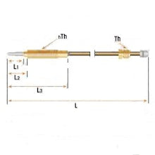 Afbeelding in Gallery-weergave laden, TERMOPAR CABEZA LISA L=1500mm M8x1
